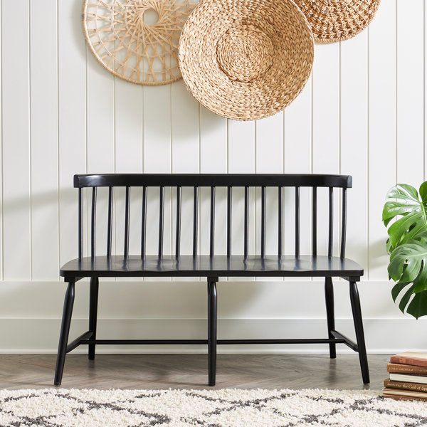 Akarsh Spindle Back Dining Bench added by sallie tyler