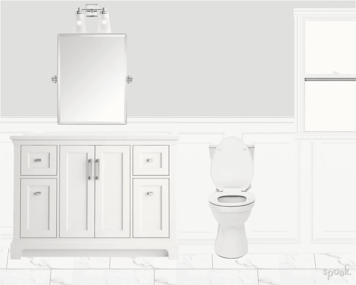 Bathroom Ideas designed by Caitlyn Zettle