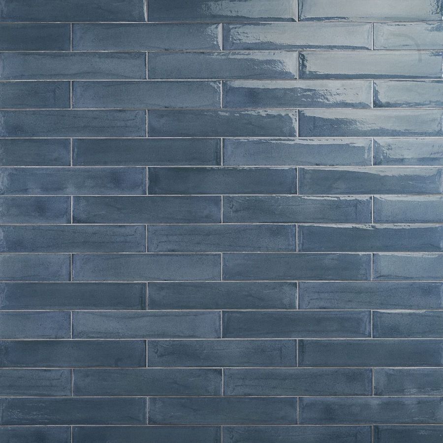 Paint Blu Notte 3x16 Glossy Porcelain Subway Tile for Wall added by Spoak Member