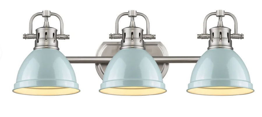 Golden Lighting Duncan 3 Light 25" Wide Bathroom Vanity Light added by KH Design Concepts