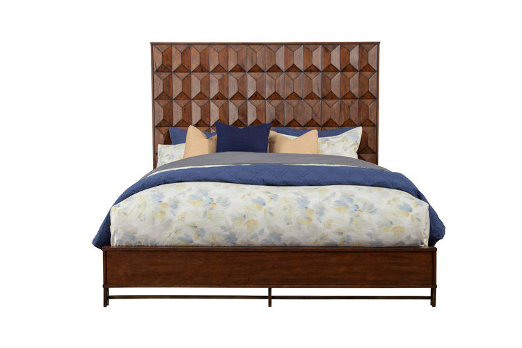 Emden Solid Wood Low Profile Standard Bed | AllModern added by Abbie Squier