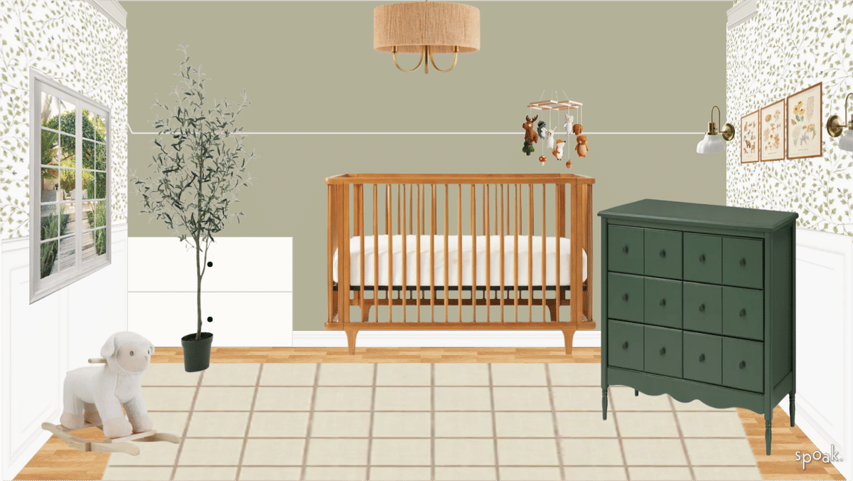Nursery Inspo designed by Brittany Tassone