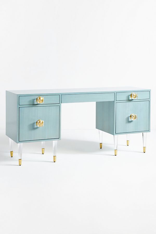 Lacquered Regency Desk added by Kate Lavery