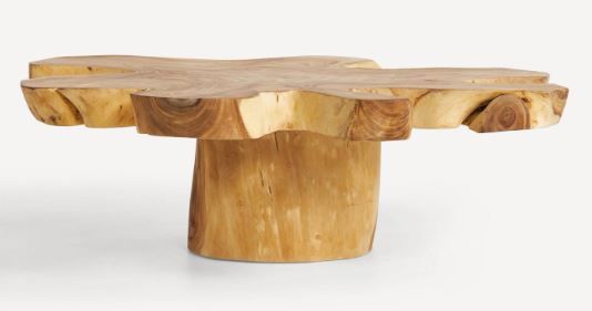 Grand Abstract Live-Edge Coffee Table added by Walnut Creek Home Stylist