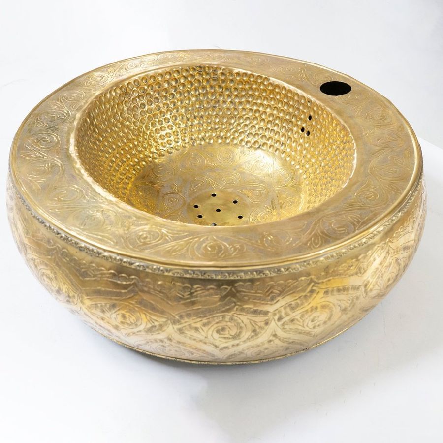 Handcrafted Engraved Oval Vessel Sink added by sarah spagnola