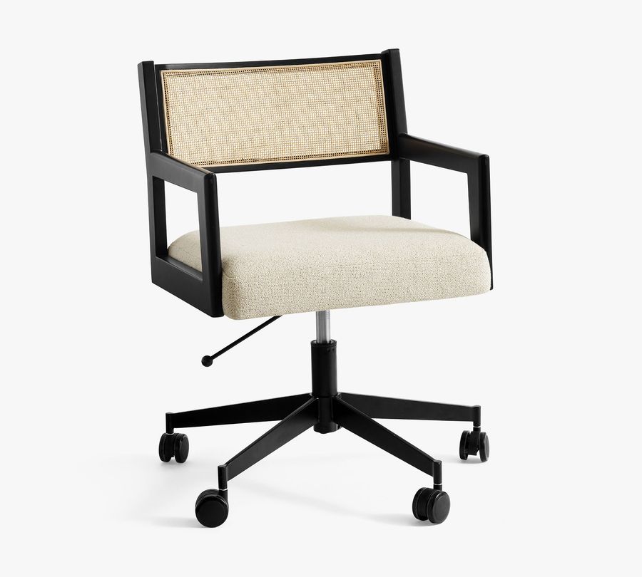 Lakeport Upholstered Swivel Desk Chair added by Lauren Elle Jones