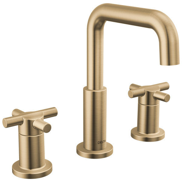 Nicoli Widespread Bathroom Faucet 3 Hole, 2-handle Bathroom Sink Faucet with Drain Assembly added by Lindsay Lord