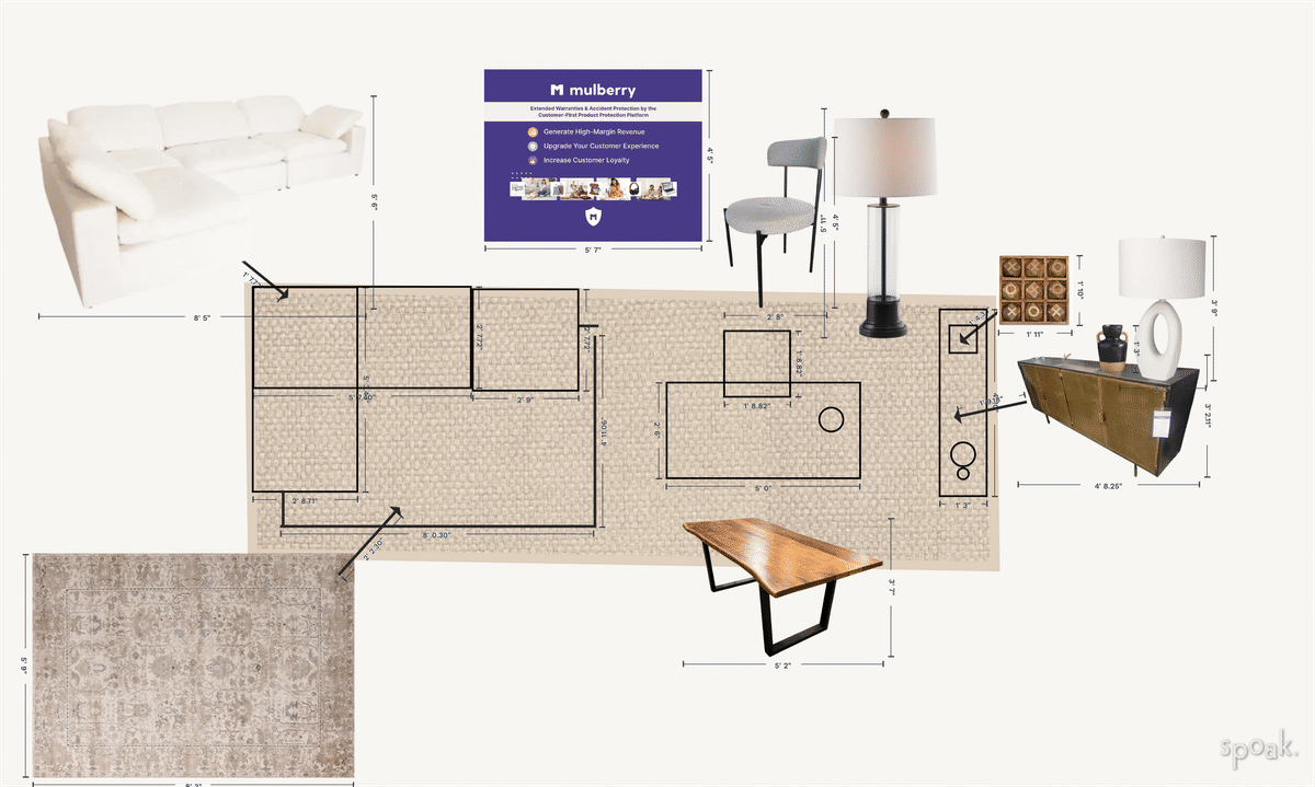 Basement Plan designed by Nathan Chetrit