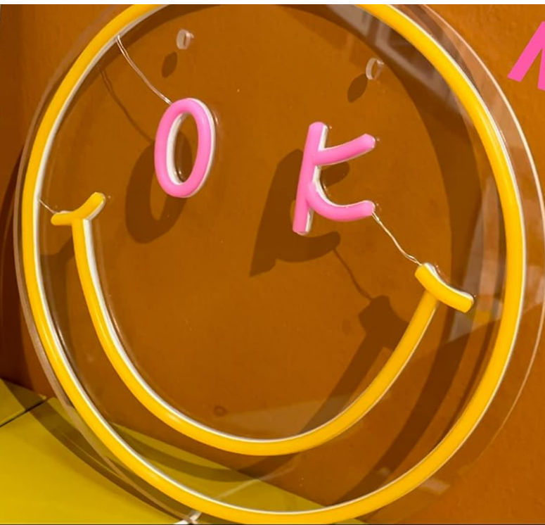 Smiley Face Neon Sign  added by LeslieAnn Green