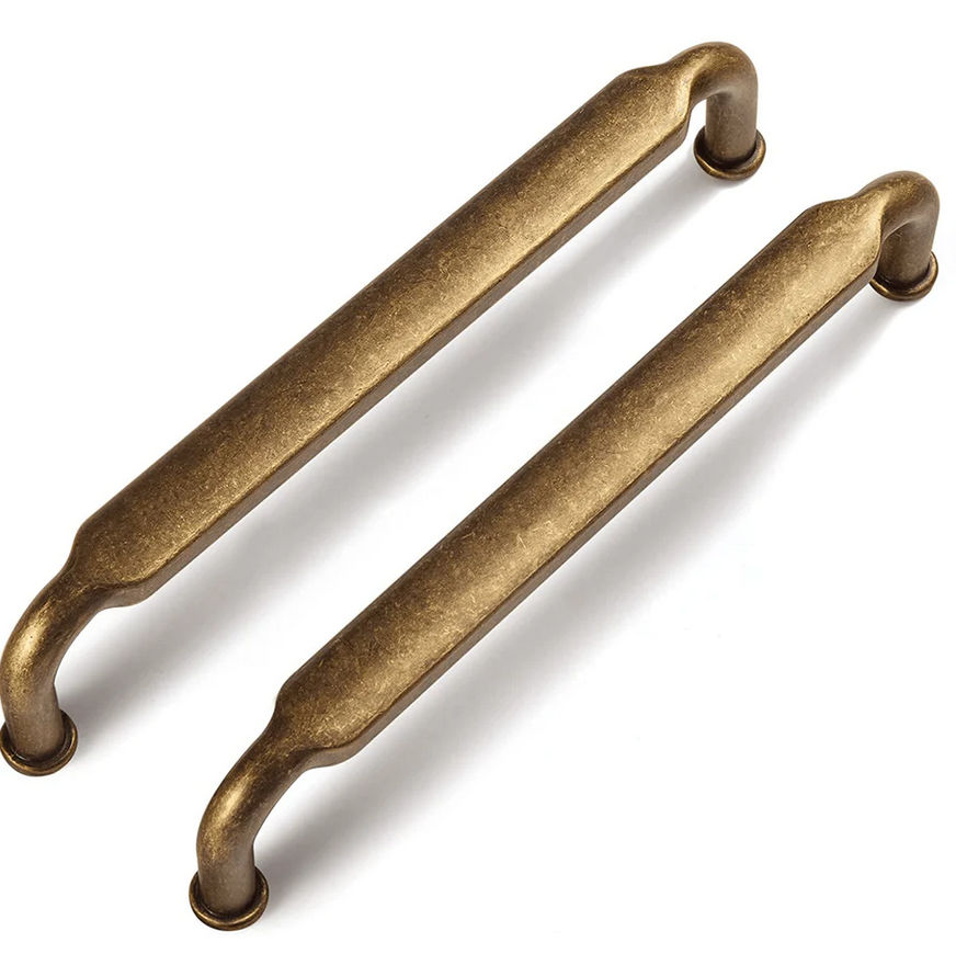 Distressed Antique Brass Cabinet Pulls added by Emily Kozik