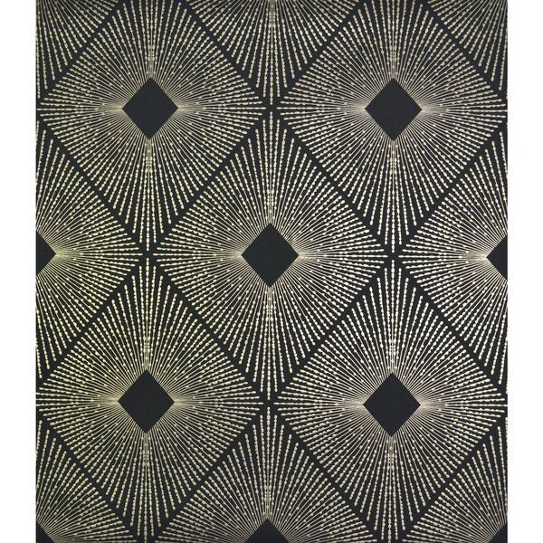 Antonina Vella Modern Metals Geometric Wallpaper added by SABi iNTERIORS