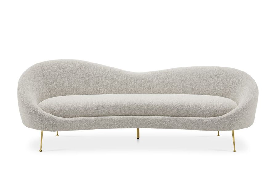 Odette Performance Bouclé Sofa | Castlery added by Elevated by Elise LLC