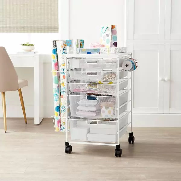 Elfa Gift Wrap Cart added by Jessica Koczwara