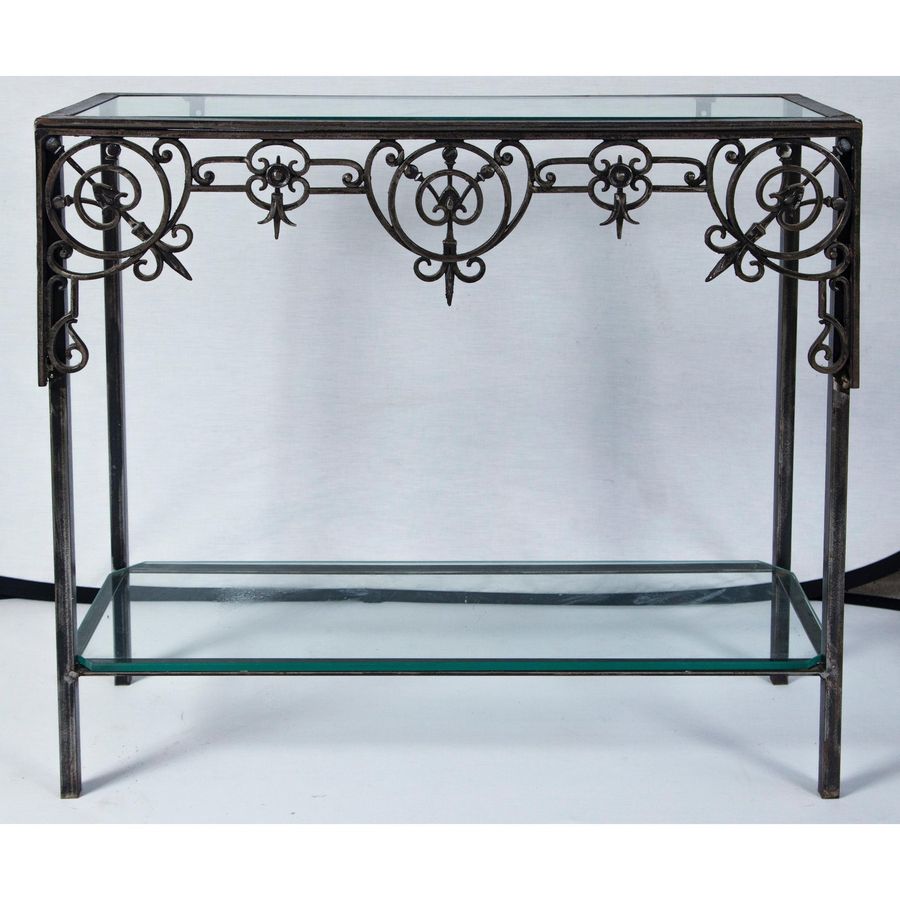 Architectural Iron Custom Console Table, France added by Eleanor Hamilton