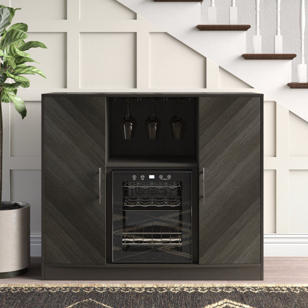 Azucena Bar Cabinet with Refrigerated Cooler added by sallie tyler