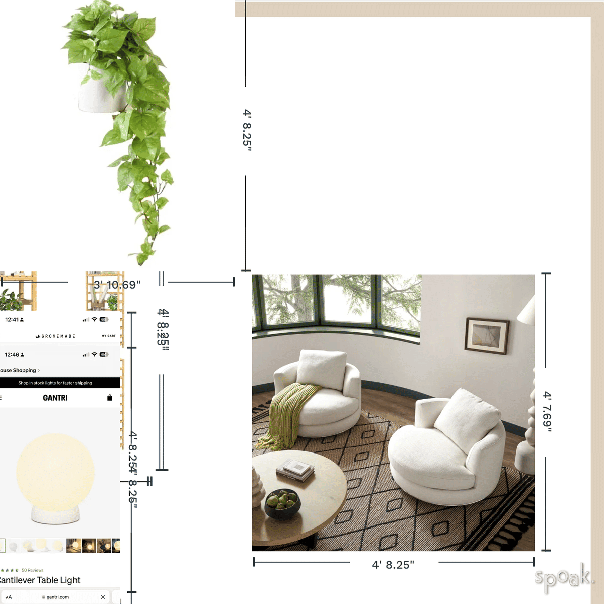 Medium Game Room Floor Plan designed by Stacy Jack