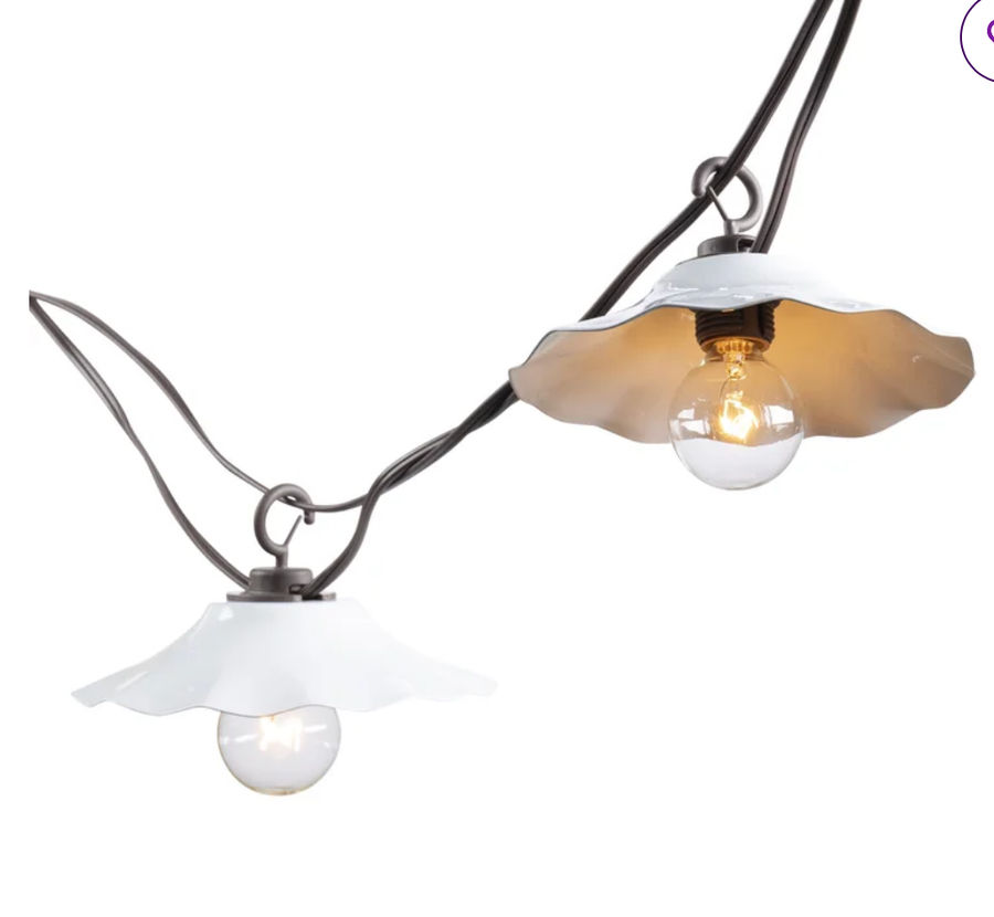 Red Barrel Studio® 12 Ft. Shaded Decorative G40 Patio String Lights | Wayfair added by Cailey Gulinson