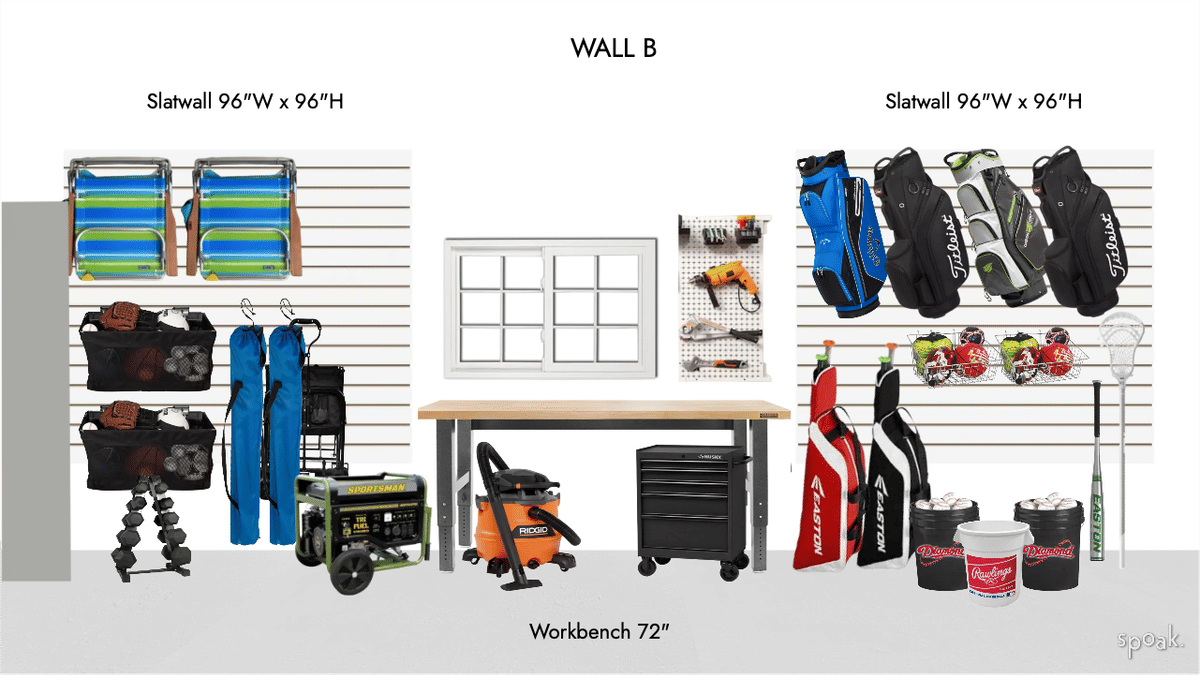 Garage Inspiration designed by Christina Whiteside