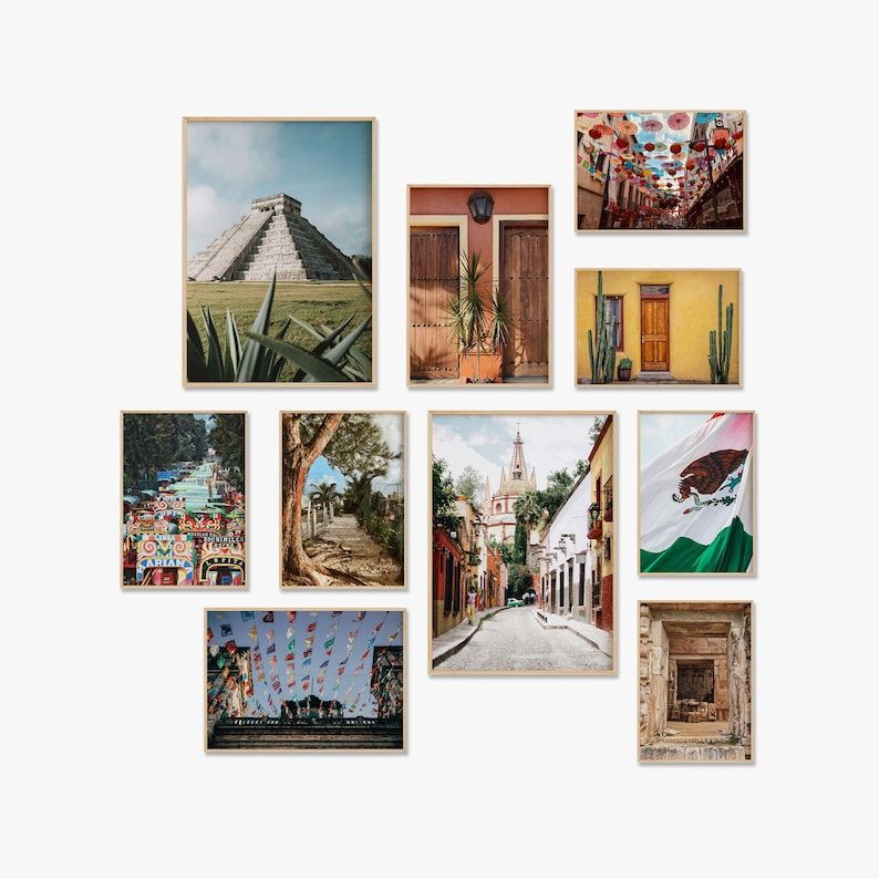 Mexico 10 Pieces Printable Wall Art, Set of 10 Mexico Print Gallery, Piramid Photography added by Erica Ramon
