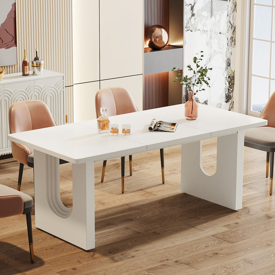 Wrought Studio™ Faustine 70.9 L x 31.5 W Dining Table & Reviews | Wayfair added by Alisha Williams