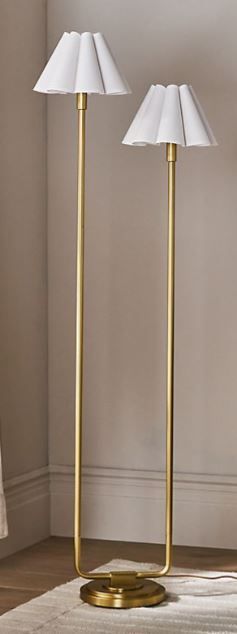 Polly Scalloped Floor Lamp added by Walnut Creek Home Stylist