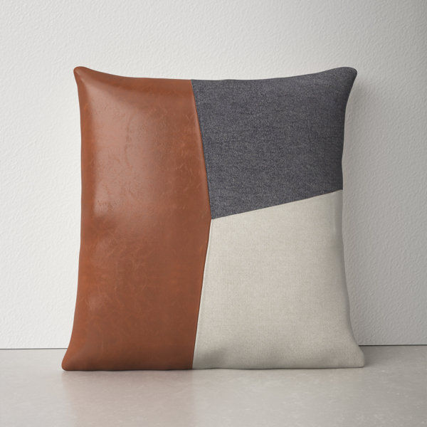 Tawny Patchwork Throw Pillow added by Brittney Mitchell