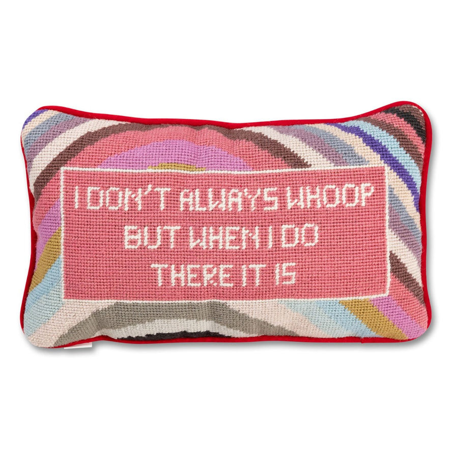 Furbish Studio - Whoop There It Is Needlepoint Pillow added by Danielle Seyller