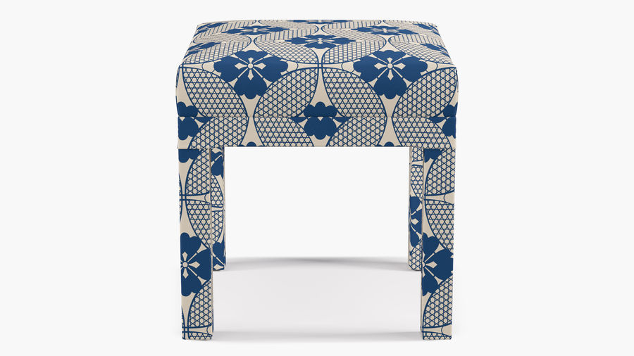 Parsons Ottoman Bright Navy Solaire added by Anne Lenz
