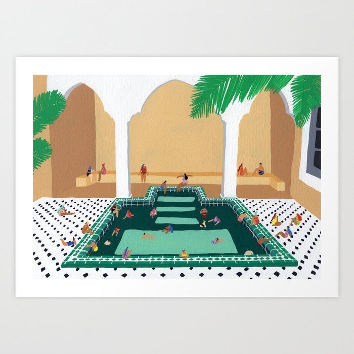 Shiraz Art Print by Helo Birdie added by Laura Vince