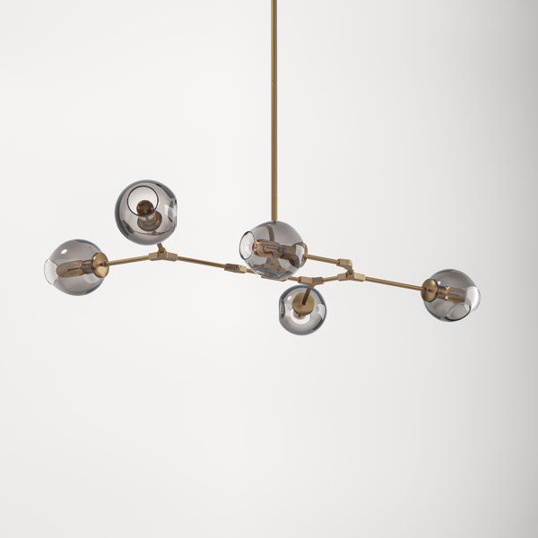 Dumont 5 Light Metal Dimmable Sputnik Chandelier added by Carley Chapdelaine