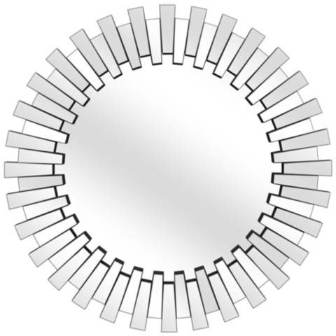 Baka 41"H Glam Styled Wall Mirror - #2110C | Lamps Plus added by Morgan Hatch