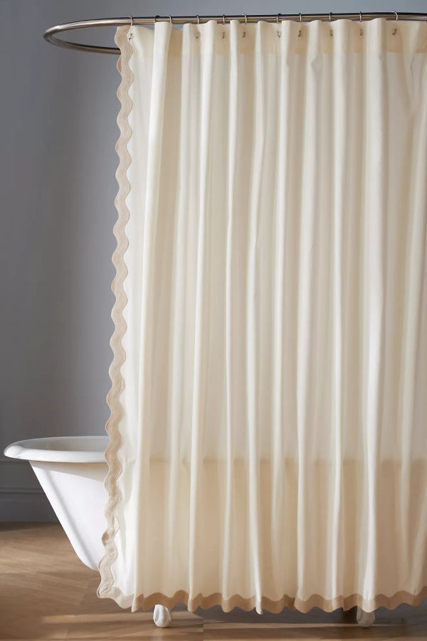 Maeve Scalloped Shower Curtain added by Morgan Hatch