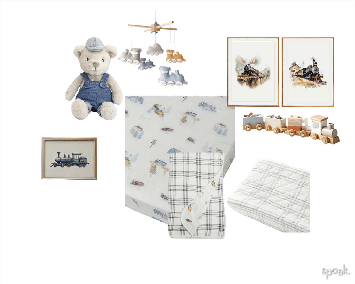 Nursery Inspiration designed by Kristina Blackford