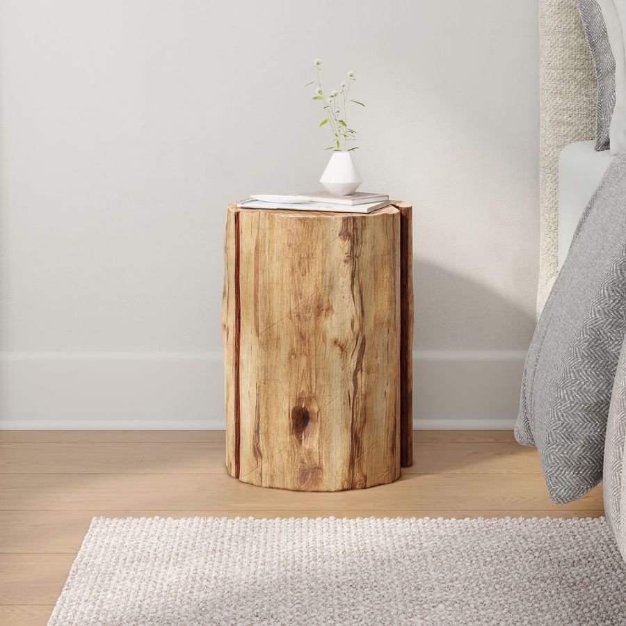 Natural Tree Stump Side Table added by Olga Dragieva