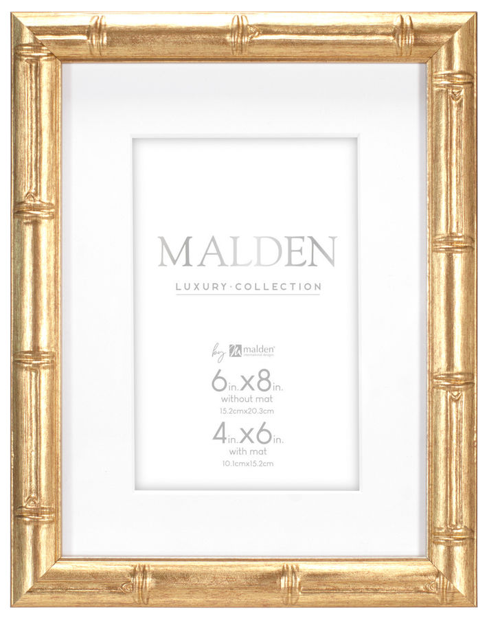 Malden 4X6/6X8 GOLD MATTED BAMBOO | Wayfair added by sara catherine cushing