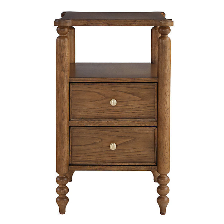 Dover Small 2-Drawer Nightstand | Ballard Designs added by Caitlyn Fitzpatrick