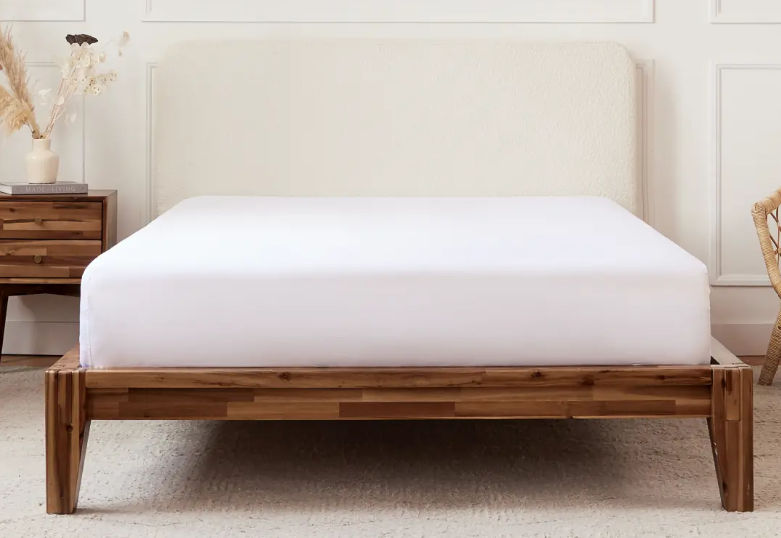 Wooden Bed Frame - Silk & Snow added by Caroline Leonard