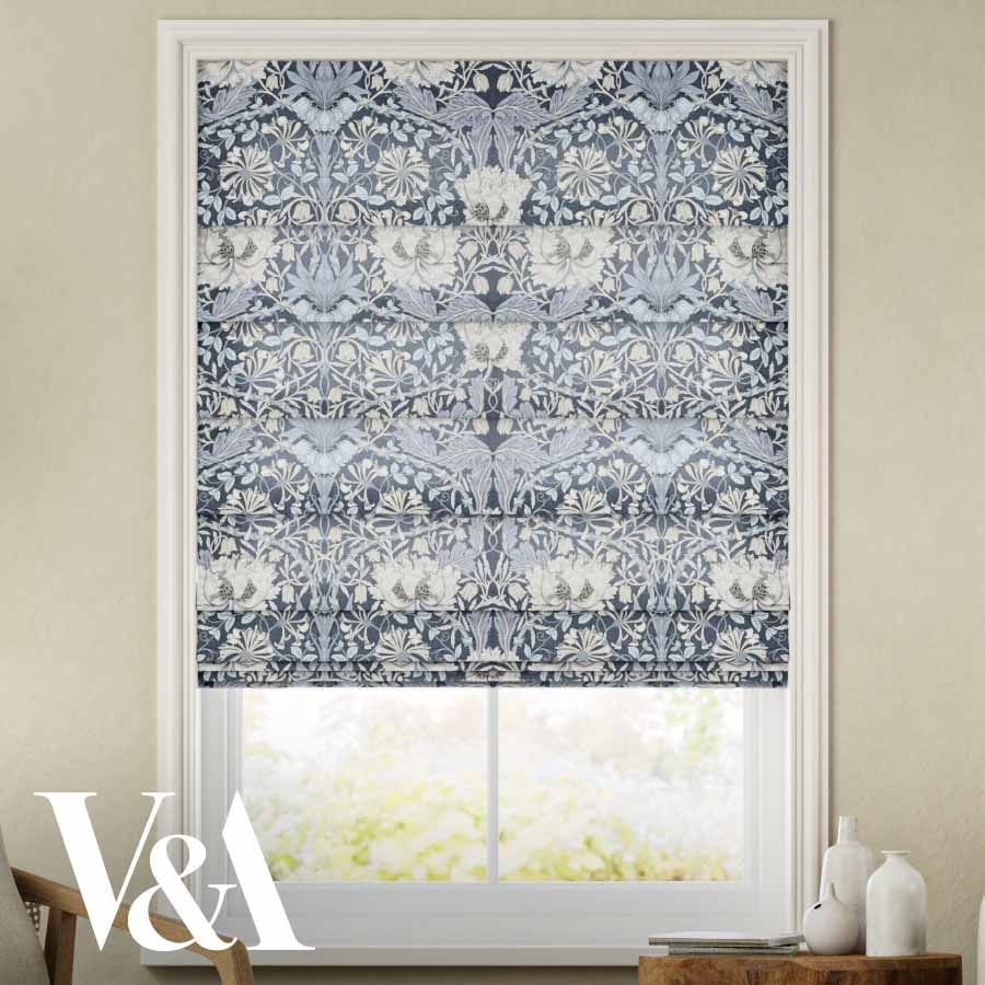 Roman Shades | Custom Cordless Roman Blinds | SelectBlinds.com added by Bridgette Pickering