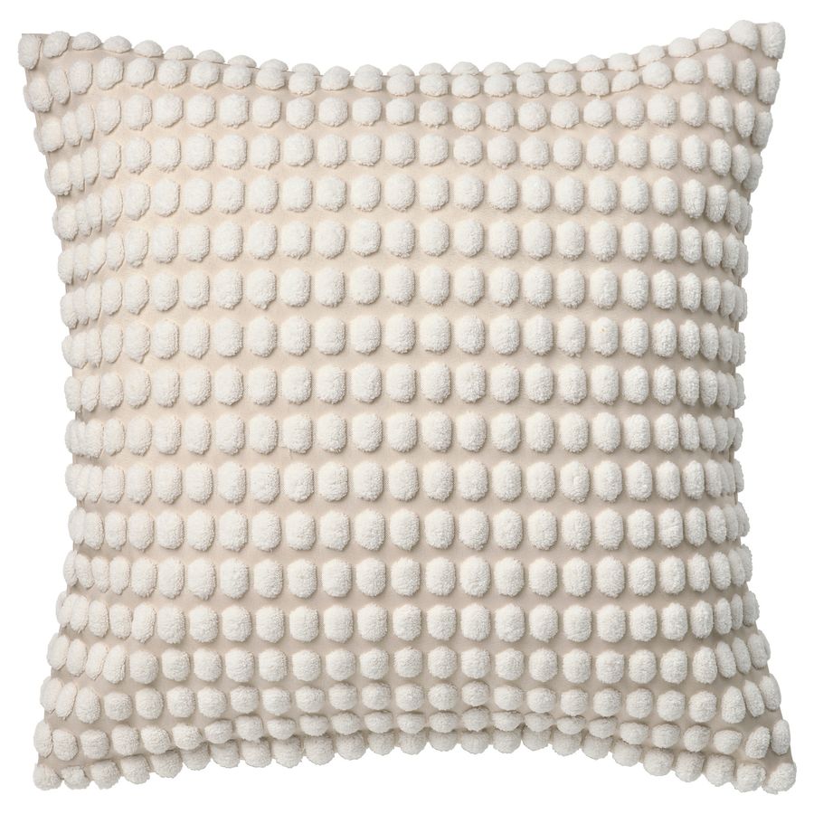 SVARTPOPPEL cushion cover, off-white, 20x20" - IKEA added by Stephanie Stras