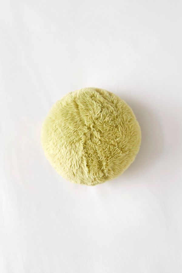Faux Fur Ball Throw Pillow added by Katelyn Callender