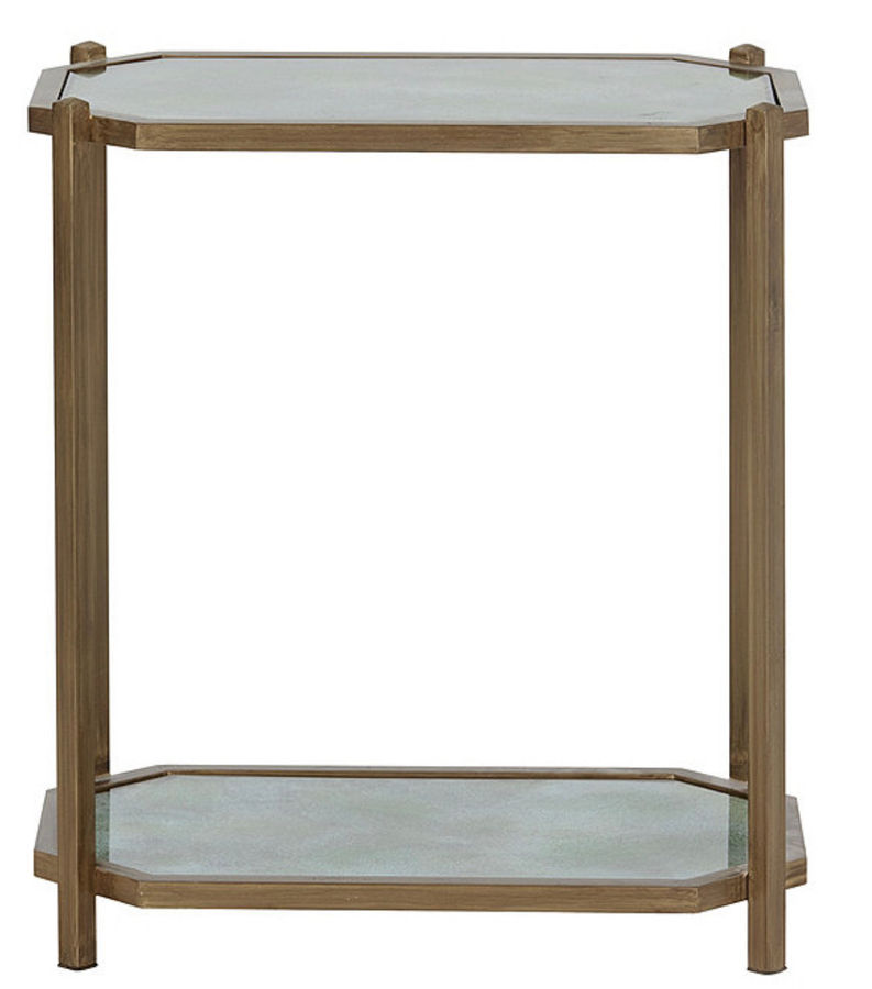 Kendall Rectangle Side Table in Antique Mirror added by Kate Lynn Nemett