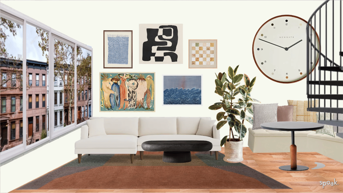 Kitchen + Living Room Inspiration designed by Molly Peterson