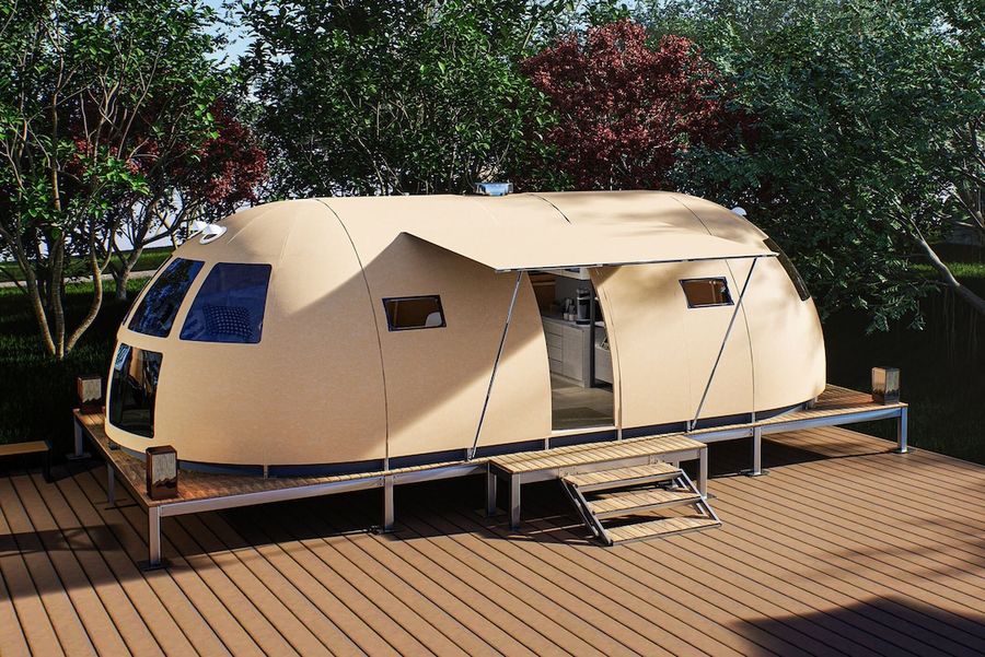 Artemis Pod for Guest House / ADU / Glamping / Studio / Field - Etsy added by Aliza Neidich