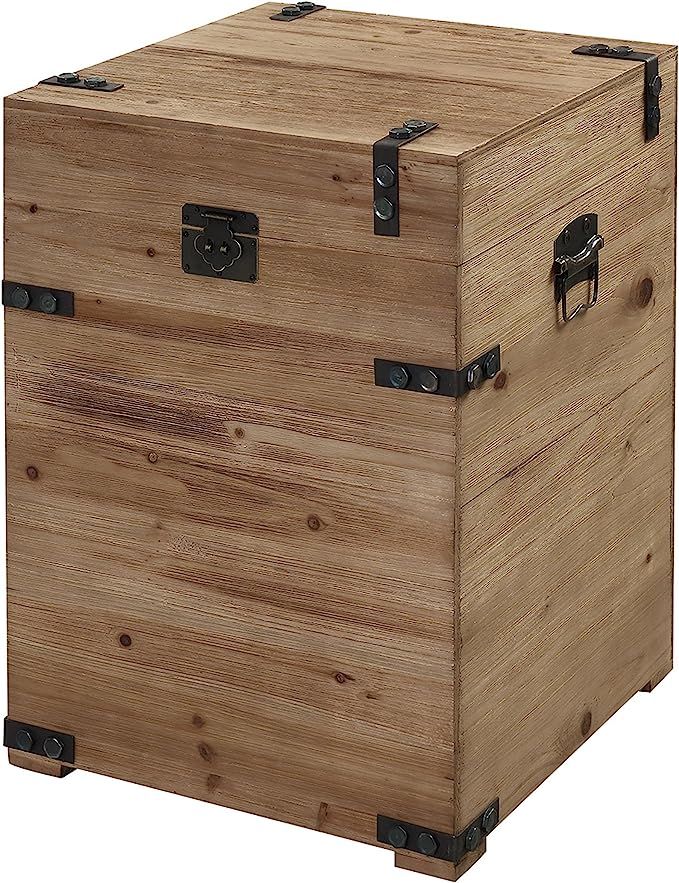 Convenience Concepts Laredo Trunk End Table, Natural added by Morgan Hatch