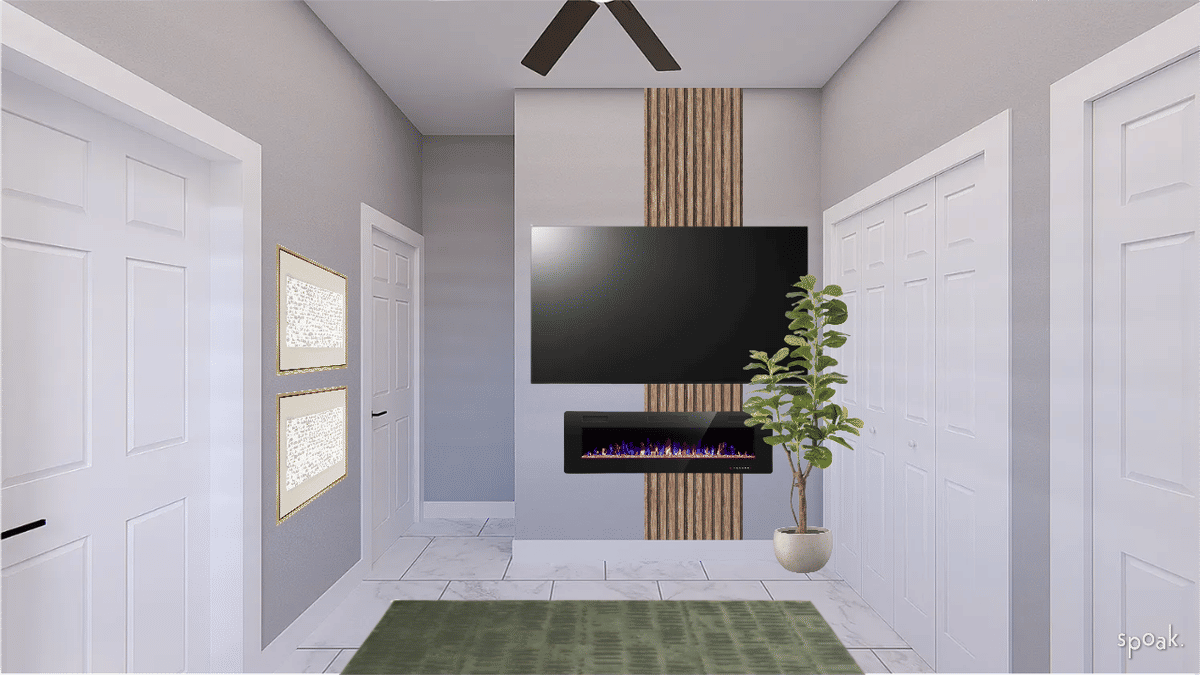 Hallway Inspo designed by Inayah McMillan