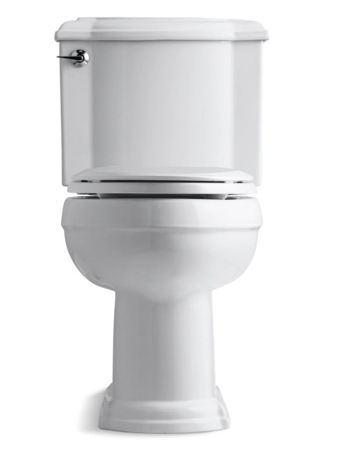Kohler K-3837-0 Devonshire 1.28 GPF Two-Piece Elongated | Build.com added by Sandy Schargel Interiors