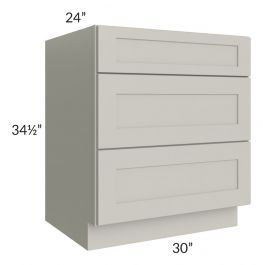 Stone Shaker 30" 3-Drawer Base Cabinet  added by Spoak Member