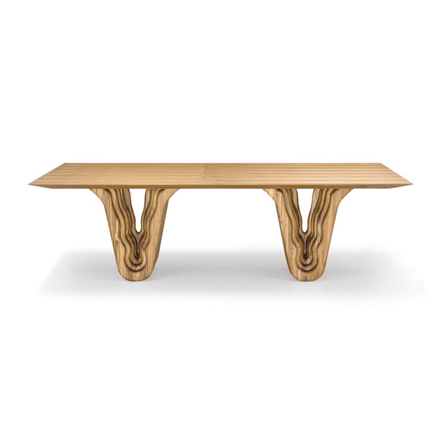 DOLOMITAS Dining Table In Teak 98" added by Zoe Grant