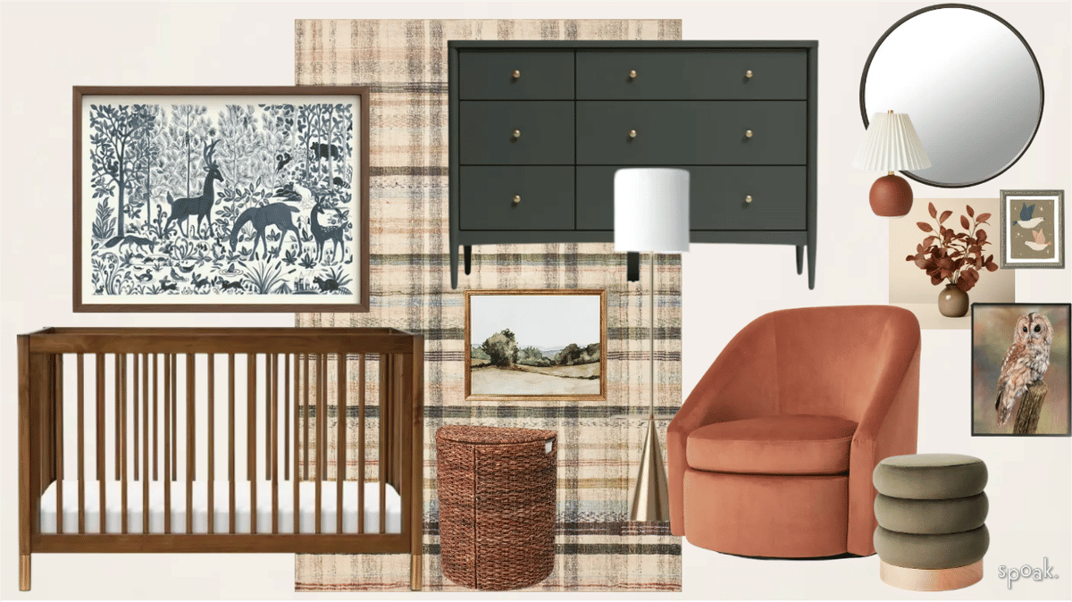 Nursery Inspo designed by Karleigh Miller
