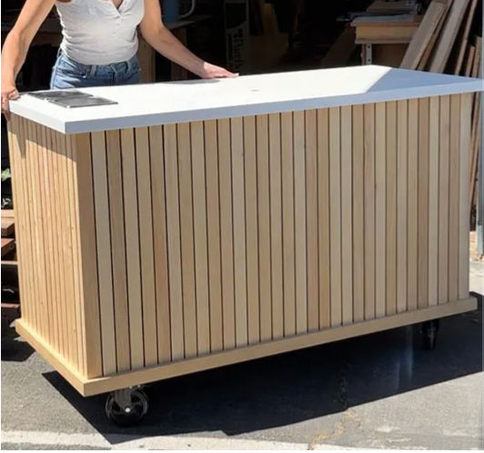 Mobile Carts - The Woodress added by Kate Lane
